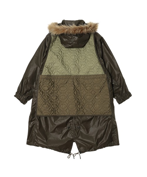 セール】multilayering highc-ount chint 1535103009（ダッフルコート
