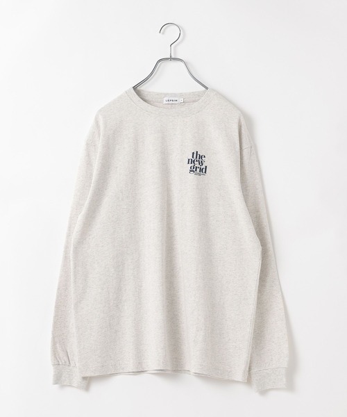 LEPSIM（レプシィム）の「アソートグラフィックロンT2　659239（Tシャツ/カットソー・レディース・ピンク/ライトグレー/オフホワイト・FREE）」の3枚目の写真