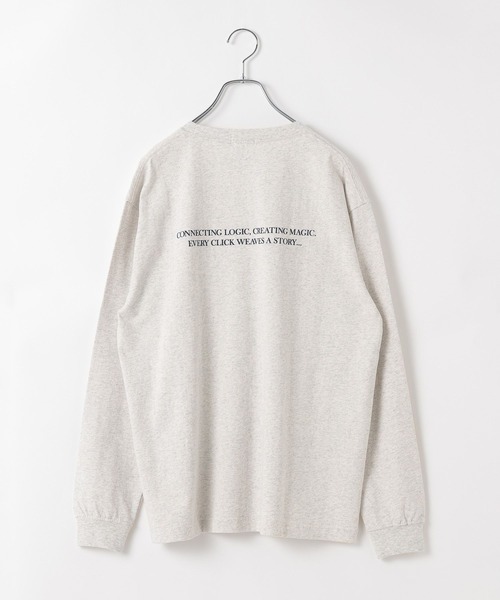 LEPSIM（レプシィム）の「アソートグラフィックロンT2　659239（Tシャツ/カットソー・レディース・ピンク/ライトグレー/オフホワイト・FREE）」の11枚目の写真