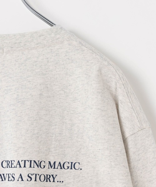 LEPSIM（レプシィム）の「アソートグラフィックロンT2　659239（Tシャツ/カットソー・レディース・ピンク/ライトグレー/オフホワイト・FREE）」の18枚目の写真