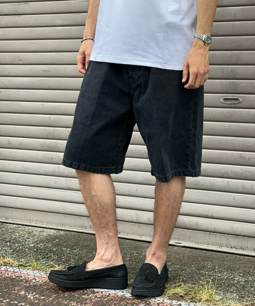 Carhartt（カーハート）の「【Carhartt WIP】LANDON SHORT（デニムパンツ・メンズ・ブラック/ブルー・34/32/30）」の2枚目の写真
