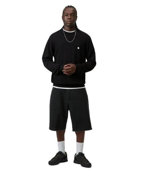 Carhartt（カーハート）の「【Carhartt WIP】LANDON SHORT（デニムパンツ・メンズ・ブラック/ブルー・34/32/30）」の3枚目の写真