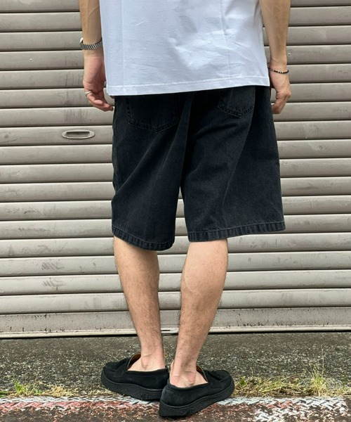 Carhartt（カーハート）の「【Carhartt WIP】LANDON SHORT（デニムパンツ・メンズ・ブラック/ブルー・34/32/30）」の11枚目の写真