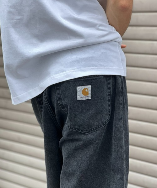 Carhartt（カーハート）の「【Carhartt WIP】LANDON SHORT（デニムパンツ・メンズ・ブラック/ブルー・34/32/30）」の12枚目の写真