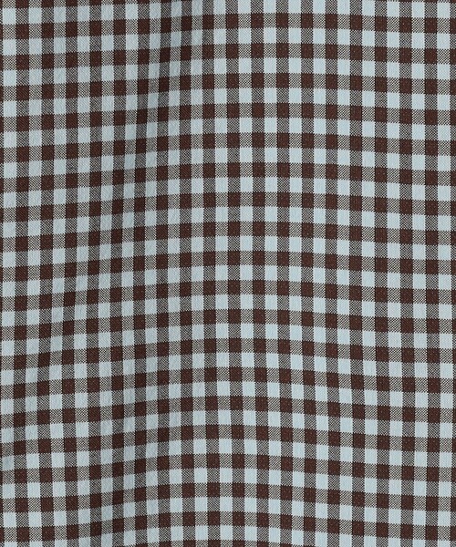 BACCA（バッカ）の「ダブルフェイスチェック リバーシブルジャケット（ノーカラージャケット・レディース・ブラウン系その他・34/36）」の14枚目の写真
