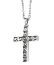 Heaven Sent（ヘブンセント）の「【HeavenSent】Mini Ego Cross / 【ヘブンセント】ロングクロスシルバーネックレス（ネックレス）」