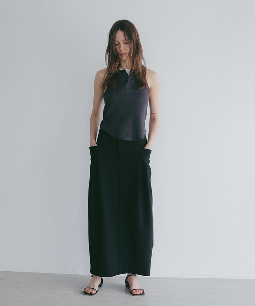 MANOF（マノフ）の「FAITH×MANOF THERMAL HENLY TANK（タンクトップ・レディース・オートミール/ピンク/チャコールグレー・F）」の5枚目の写真