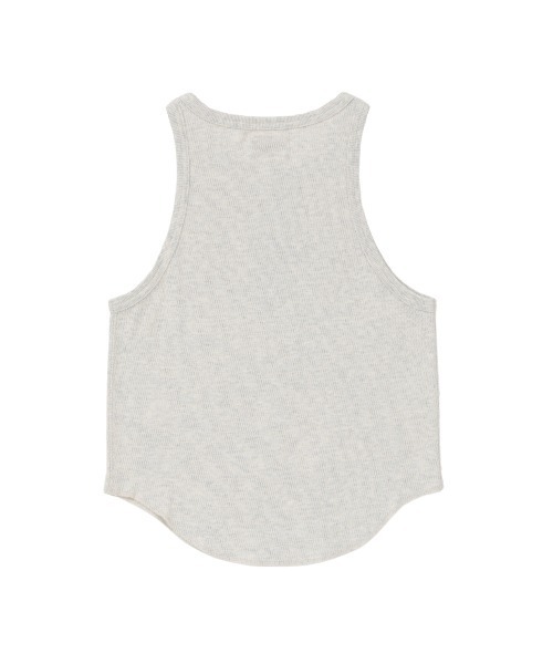 MANOF（マノフ）の「FAITH×MANOF THERMAL HENLY TANK（タンクトップ・レディース・オートミール/ピンク/チャコールグレー・F）」の19枚目の写真