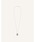 Maison Kitsune�i���]���L�c�l�j�́uMAISON KITSUNE x A. SOCIETY SILVER NECKLACE�i�l�b�N���X�j�v�b�V���o�[