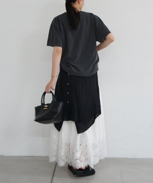 LOUNGEDRESS（ラウンジドレス）の「【GOOD ROCK SPEED】The Rolling StonesT（Tシャツ/カットソー・レディース・チャコールグレー・FREE）」の6枚目の写真