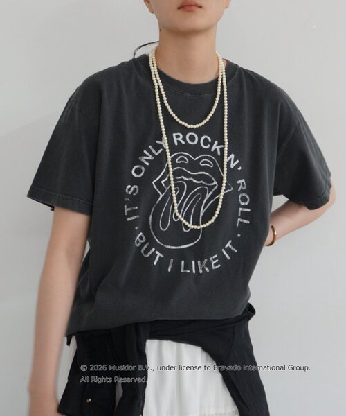 LOUNGEDRESS（ラウンジドレス）の「【GOOD ROCK SPEED】The Rolling StonesT（Tシャツ/カットソー・レディース・チャコールグレー・FREE）」の8枚目の写真