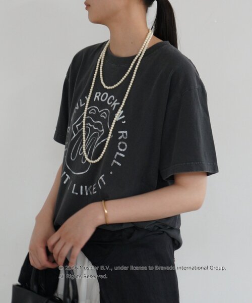 LOUNGEDRESS（ラウンジドレス）の「【GOOD ROCK SPEED】The Rolling StonesT（Tシャツ/カットソー・レディース・チャコールグレー・FREE）」の11枚目の写真