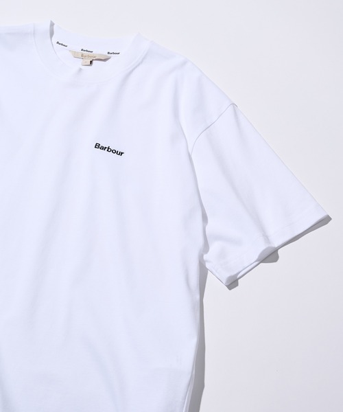 Barbour(バブアー)の「【Barbour】barbour marjorie t-shirt ITK(Tシャツ/カットソー・レディース・ホワイト/ブラック/グレー・M)」の2枚目の写真