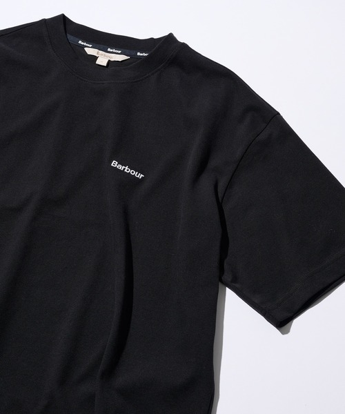 Barbour(バブアー)の「【Barbour】barbour marjorie t-shirt ITK(Tシャツ/カットソー・レディース・ホワイト/ブラック/グレー・M)」の1枚目の写真