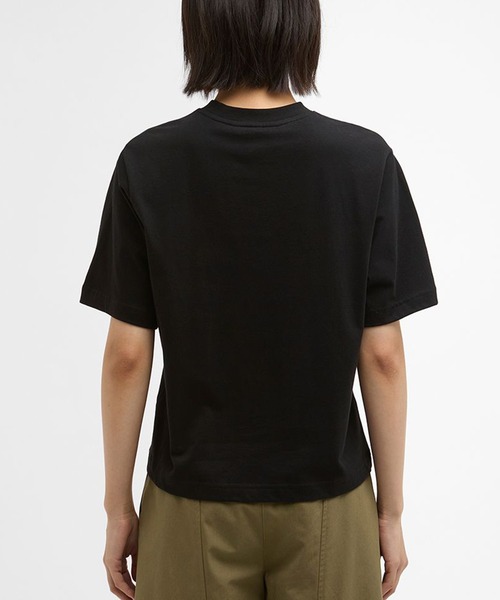 Barbour(バブアー)の「【Barbour】barbour marjorie t-shirt ITK(Tシャツ/カットソー・レディース・ホワイト/ブラック/グレー・M)」の5枚目の写真
