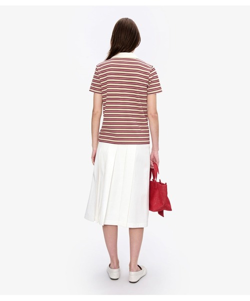 A.P.C.（アーペーセー）の「POLO RAYE（ポロシャツ・レディース・ベージュ・S/M）」の3枚目の写真