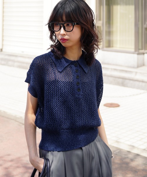 Closure polonit tops — топ с застежкой спереди