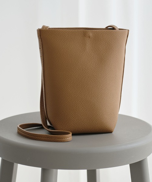 ZAKKA-BOX(ザッカボックス)の「ミニショルダーバッグ(ショルダーバッグ・レディース・キャメル/イエロー系その他/ライトベージュ・FREE)」の2枚目の写真