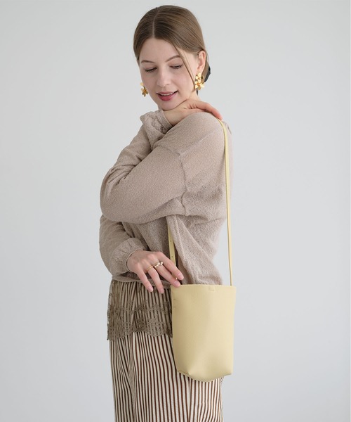 ZAKKA-BOX(ザッカボックス)の「ミニショルダーバッグ(ショルダーバッグ・レディース・キャメル/イエロー系その他/ライトベージュ・FREE)」の4枚目の写真