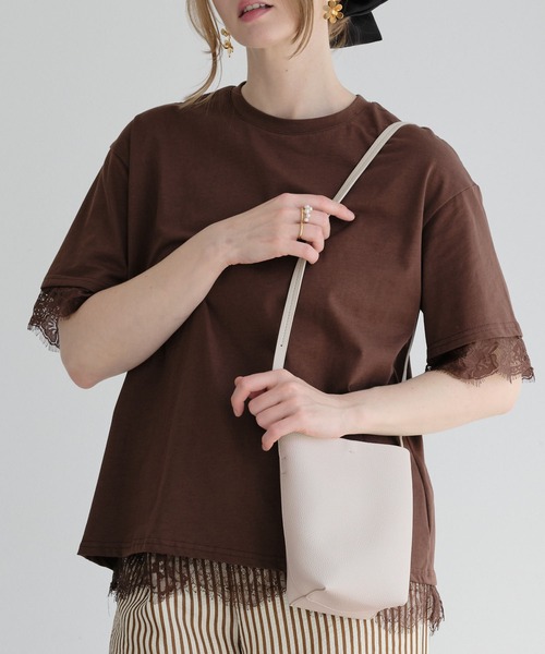 ZAKKA-BOX(ザッカボックス)の「ミニショルダーバッグ(ショルダーバッグ・レディース・キャメル/イエロー系その他/ライトベージュ・FREE)」の19枚目の写真