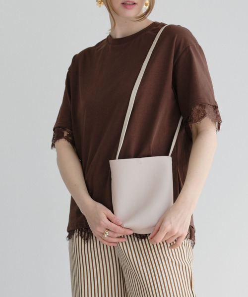 ZAKKA-BOX(ザッカボックス)の「ミニショルダーバッグ(ショルダーバッグ・レディース・キャメル/イエロー系その他/ライトベージュ・FREE)」の18枚目の写真