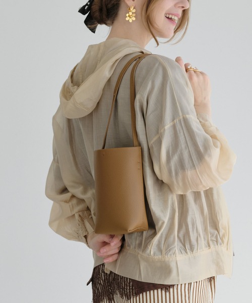 ZAKKA-BOX(ザッカボックス)の「ミニショルダーバッグ(ショルダーバッグ・レディース・キャメル/イエロー系その他/ライトベージュ・FREE)」の17枚目の写真