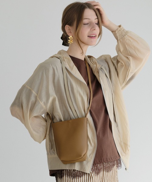 ZAKKA-BOX(ザッカボックス)の「ミニショルダーバッグ(ショルダーバッグ・レディース・キャメル/イエロー系その他/ライトベージュ・FREE)」の12枚目の写真