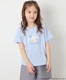 a.v.v（アーヴェヴェ）の「[110-140]【数量限定】[シナモロール&クロミ]スパンコールTシャツ（Tシャツ/カットソー）」