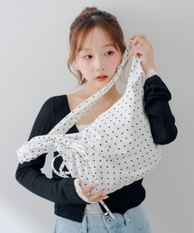 continuer de NICE CLAUP（コンティニューデナイスクラップ）の「【WEB限定】ドットショルダーバッグ（ショルダーバッグ）」
