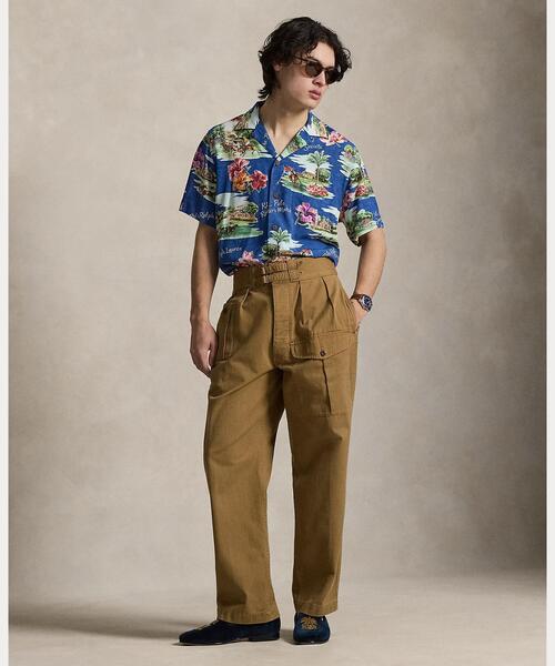 POLO RALPH LAUREN(ポロ ラルフ ローレン)の「クラシック フィット トロピカル キャンプ シャツ(シャツ/ブラウス・メンズ・マルチ・L/M/S/XL)」の7枚目の写真