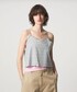 sara mallika（サラ マリカ）の「【別注】＜Sara mallika for 6＞CHECK CAMISOLE/キャミソール（キャミソール・FREE）」