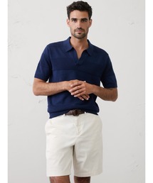 BANANA REPUBLIC FACTORY STORE（バナナリパブリック ファクトリーストア）の「BANANA REPUBLIC FACTORY STORE  メッシュストライプニットポロ（ニット/セーター）」