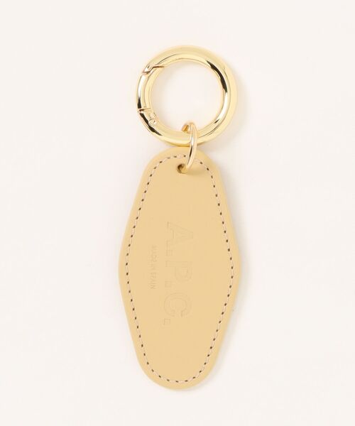 A.P.C.(アーペーセー)の「PORTE-CLEFS DIAMANT(キーホルダー・レディース・イエロー系その他・ONESIZE)」の1枚目の写真