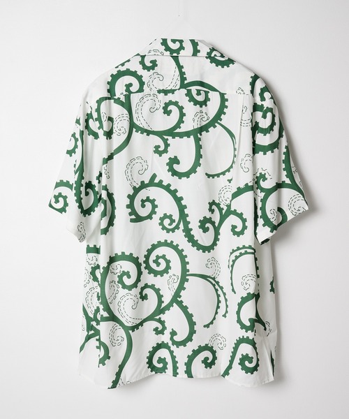 NIPOALOHA（ニポアロハ）の「【NIPOALOHA】SHORT SLEEVE ALOHA SHIRT（シャツ/ブラウス・メンズ・ホワイト・XXL/XL/L）」の2枚目の写真
