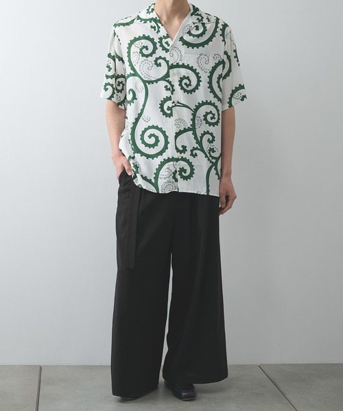 NIPOALOHA（ニポアロハ）の「【NIPOALOHA】SHORT SLEEVE ALOHA SHIRT（シャツ/ブラウス・メンズ・ホワイト・XXL/XL/L）」の7枚目の写真