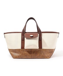 A VACATION | A VACATION LAND MUSTARD PAISLEY トートバッグ(トートバッグ)