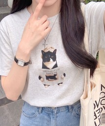 CAT転写Tシャツ