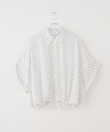 PROVOKE （プロヴォーク）の「【PROVOKE/プロヴォーク】 ショートスリーブドットバルーンシャツ（シャツ/ブラウス）」