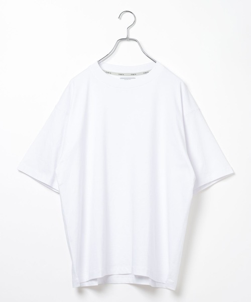 BAYFLOW（ベイフロー）の「ベーシックTEE（Tシャツ/カットソー・メンズ・オフホワイト/ブラック・LARGE/MEDIUM）」の5枚目の写真