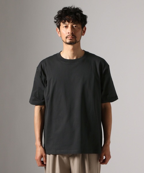 BAYFLOW（ベイフロー）の「ベーシックTEE（Tシャツ/カットソー・メンズ・オフホワイト/ブラック・LARGE/MEDIUM）」の12枚目の写真