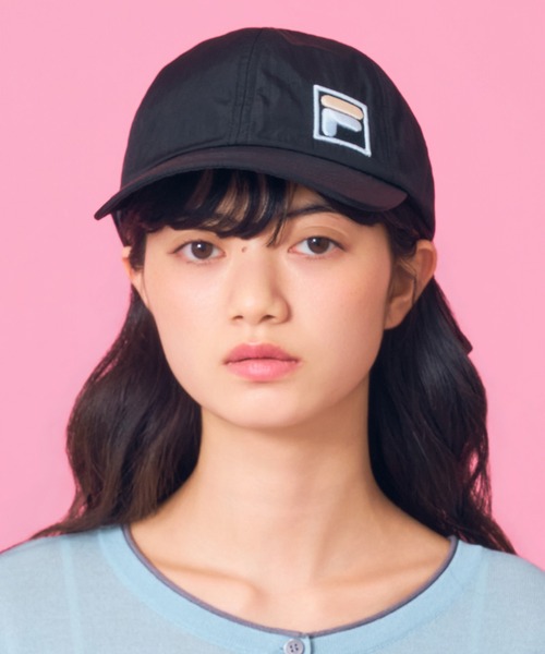 Casselini（キャセリーニ）の「Casselini(キャセリーニ)FILAリボンキャップ（キャップ・レディース・ブラック/ブルー/ベージュ・FREE）」の14枚目の写真