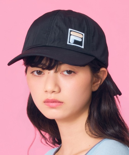 Casselini（キャセリーニ）の「Casselini(キャセリーニ)FILAリボンキャップ（キャップ・レディース・ブラック/ブルー/ベージュ・FREE）」の15枚目の写真