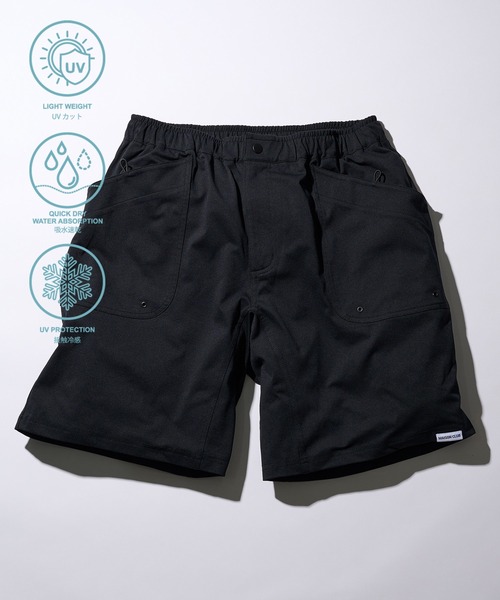 MAISON CLUB（メゾンクラブ）の「【MAISON CLUB】TACTICAL UTILITY SHORTS / タクティカルユーティリティショーツ　水陸両用/ストレッチ素材/速乾/UVカット/水着（その他パンツ・メンズ・グレー/ブラック・L/M）」の14枚目の写真