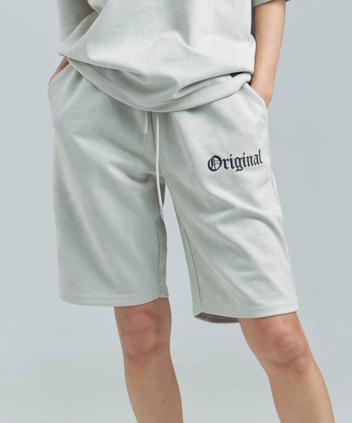 GALLIS ADDICTION(ガリスアディクション)の「GA Suede 刺繍 Shorts(その他パンツ・メンズ・ブラック/アイボリー/ブラック系2・L/M)」の9枚目の写真