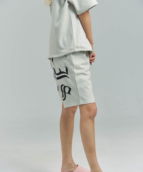 GALLIS ADDICTION(ガリスアディクション)の「GA Suede 刺繍 Shorts(その他パンツ・メンズ・ブラック/アイボリー/ブラック系2・L/M)」の7枚目の写真
