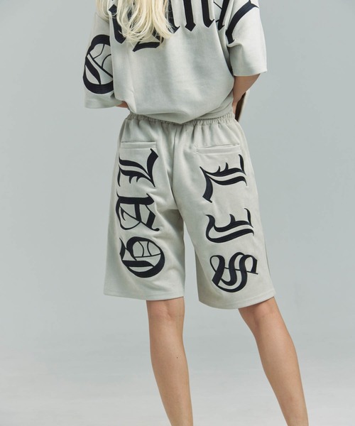 GALLIS ADDICTION(ガリスアディクション)の「GA Suede 刺繍 Shorts(その他パンツ・メンズ・ブラック/アイボリー/ブラック系2・L/M)」の5枚目の写真