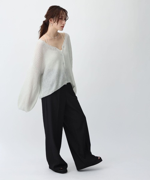 NOAHL（ノアル）の「【NOAHL】2wayカップ付きインナーキャミソール（キャミソール・レディース・ベージュ系/ブラック/オフホワイト・L/M/S）」の19枚目の写真
