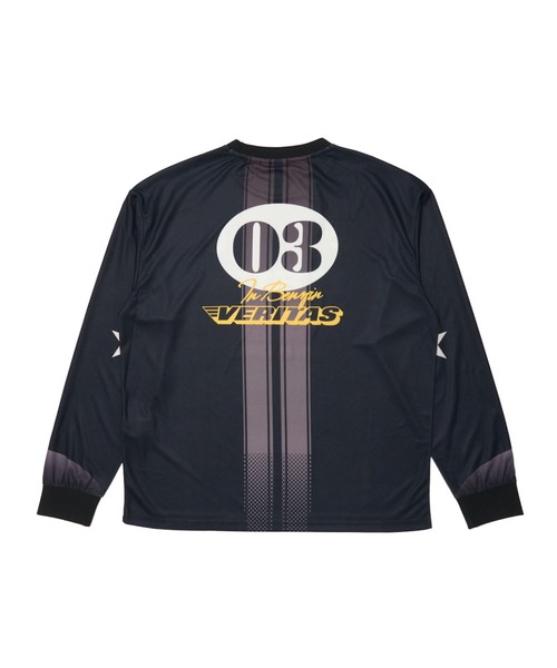 DEUS EX MACHINA(デウスエクスマキナ)の「CIRCUIT MOTO LS JERSEY 長袖モトクロスジャージTシャツ メッシュ素材(Tシャツ/カットソー・メンズ・カモフラージュ/ブラック・M/L)」の4枚目の写真
