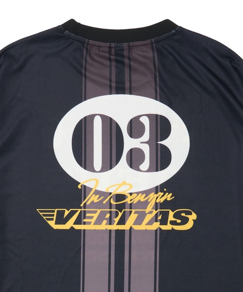 DEUS EX MACHINA(デウスエクスマキナ)の「CIRCUIT MOTO LS JERSEY 長袖モトクロスジャージTシャツ メッシュ素材(Tシャツ/カットソー・メンズ・カモフラージュ/ブラック・M/L)」の6枚目の写真