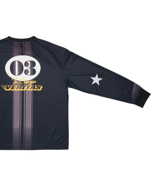 DEUS EX MACHINA(デウスエクスマキナ)の「CIRCUIT MOTO LS JERSEY 長袖モトクロスジャージTシャツ メッシュ素材(Tシャツ/カットソー・メンズ・カモフラージュ/ブラック・M/L)」の5枚目の写真